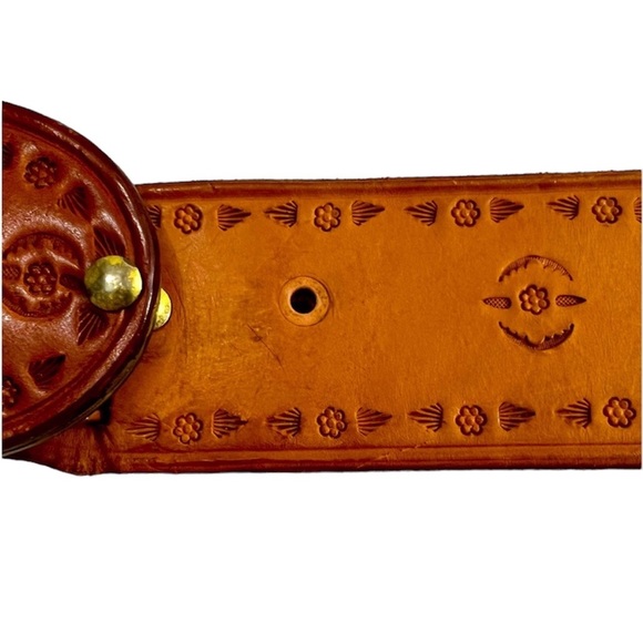 One-Of-A-Kind Dyna Buckle Solid Brass Handmade Belt - Picture 5 of 11